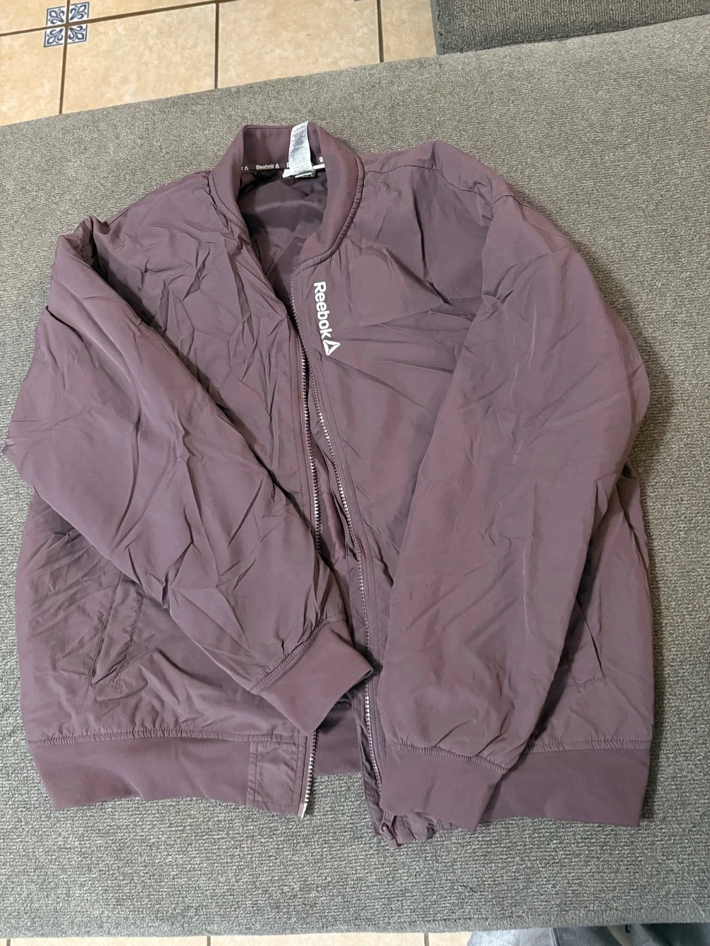 Reebok Mauve Puff Jacket